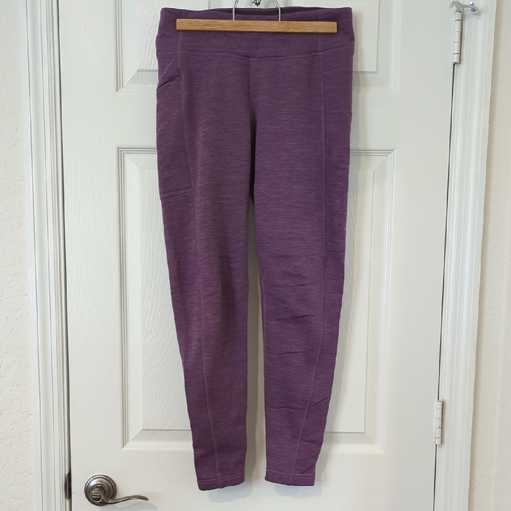 Title Nine Crash Polartec Fleece Lined Tights